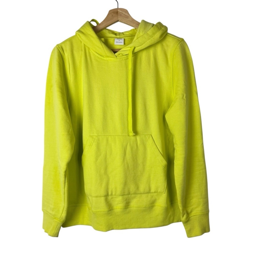 Amazon Essentials Bright Yellow Green Hoodie‎ Sweatshirt M